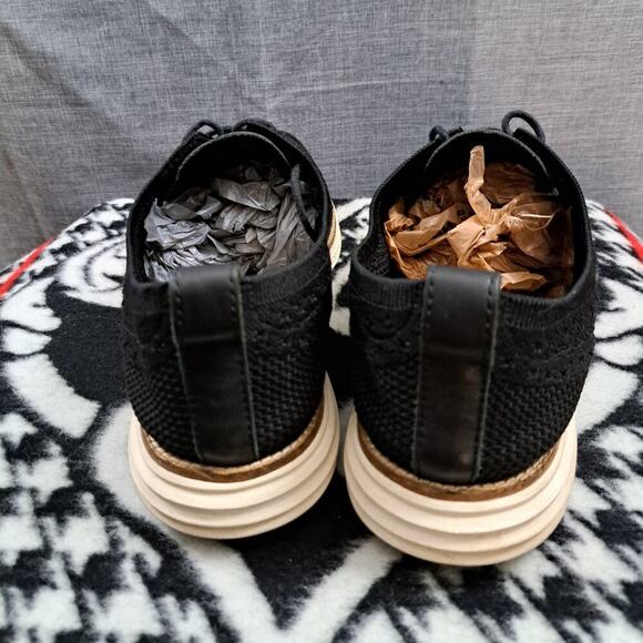 Cole Haan Shoes Mens Size 11 M ØriginalGrand Wingtip Oxford Black - Picture 5 of 11